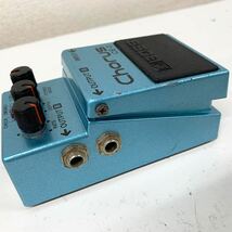 【A-4】 BOSS CE-3 Chorus Made In Japan コーラス ギターエフェクター ボス 中古 日本製 音出し確認済み インジケーター不具合あり 992-1_画像8