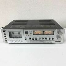 【L-2】 AIWA AD-F80 カセットデッキ ジャンク テープ回転不可 異音あり ソース音出し可能 991-214_画像1