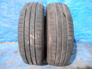 TOYO トーヨー SD-7 185/70R14 2021年製 7部山 2本 フィールダー/フリード/ノート/デミオ 等に　Ｔ-1004-1093