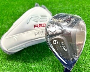 1◆211 未使用♪ PRGR(プロギア) RS RED 6UT 27° L ユーティリティ 2019年モデル レディース ヘッドカバー付 [札幌・店頭引取可]