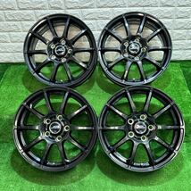 美品！A-TECH SCHNEDER 16×6.5J 5穴 PCD114.3 ET38 プリウスα等最適サイズ！4本セット_画像1