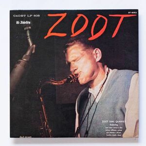 【LP/国内盤・日本フォノグラム】Zoot Sims Quartet / Zoot