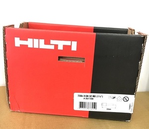 【数量限定”超”特価】新品 HILTI ヒルティ ガスピンのみ GX100/GX120用 ガスピン X-GN 32MX 750本 ガス無し