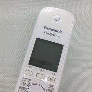 C29●Panasonic パナソニック 電話機 コードレス電話機 子機のみ KX-FKD401-W 充電台/PNLC1026の画像2