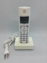 C35●SHARP シャープ 電話機 コードレス電話機 子機のみ JD-KS210V 充電台付き_画像1
