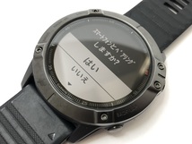 【大黒屋】中古 GPSウォッチ GARMIN ガーミン FENIX 6X Sapphire_画像5