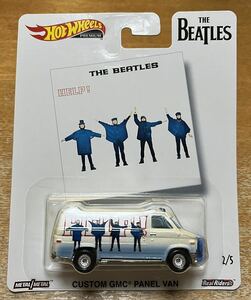 ホットウィール HOTWHEELS☆THE BEATLES☆CUSTOM GMC PANEL VAN☆ビートルズ☆パネル バン　未開封