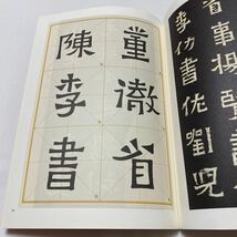 【歴代経典】 爨宝子碑　刻石経典　拡大対照　釈文付　技法説明付　希少美本_画像9