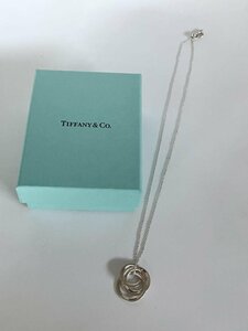 【送料込】★titty&Co★ティファニー インターロッキング サークル 3連 ネックレス 全長24cm シルバー アクセサリー 人気ブランド 6428094