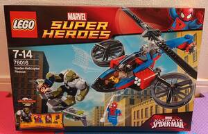 未開封 レゴ LEGO スーパー・ヒーローズ スパイダー・ヘリコプター・レスキュー 76016