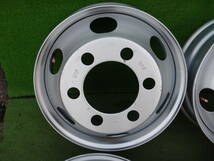 ★新車外し KWC 17.5×6.00 127-9T★17.5×6.00 OFF:+127 PCD222.25-6H ハブ径；164mm 傷、汚れ、塗装がれあり 6本 _画像7