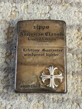 ☆ZIPPO ジッポー クロムハーツ風 American CLASSIC アンティーク ジッポライター オイルライター☆_画像1