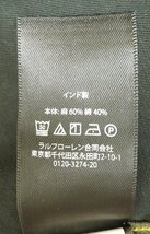 3P4509/未使用品 RRL オフィサーリネンコットンヘリンボーントラウザーズ ダブルアールエル パンツ_画像6