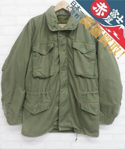 3J2423/ the US armed forces the truth thing US ARMY M-65 field jacket OG-107 1st aluminium Zip Vintage 