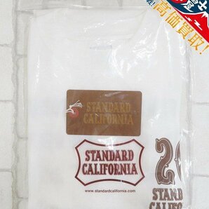 7T7007/未使用品 STANDARD CALIFORNIA SD 20TH ANNIVERSARY LOGO TEE スタンダードカリフォルニア Tシャツ 20周年の画像1