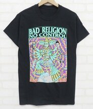 7T6937【クリックポスト対応】Bad Religion NO CONTROL Kozik 半袖Tシャツ バッドレリジョン_画像2