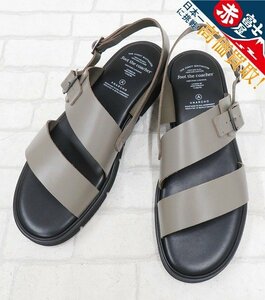 2S8167/未使用品 foot the coacher S.S. BELT SANDALS フットザコーチャー ベルトサンダル