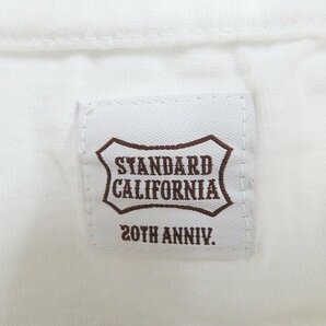 7T7007/未使用品 STANDARD CALIFORNIA SD 20TH ANNIVERSARY LOGO TEE スタンダードカリフォルニア Tシャツ 20周年の画像4