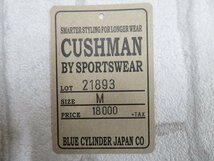 7T7217/未使用品 CUSHMAN ブラックシャンブレーワークベスト 21893 クッシュマン_画像5