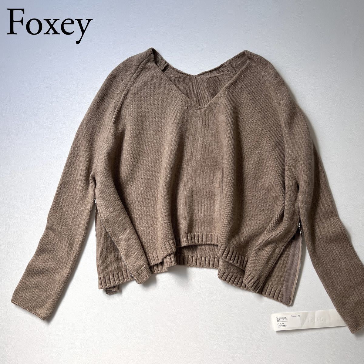 6 ROKU ロク HIGH ZIP SAILOR KNIT ハイジップセーラーニット ネイビー