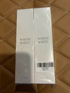 新品 未開封 WHITH WHITE フィス ホワイト 歯磨き粉 ホワイトニング