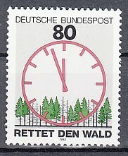 西ドイツ 1985年未使用NH 環境保護/キャンペーン#1253