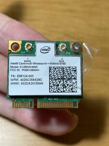 【中古】Intel Centrino Wireless-N+WiMAX 6150 無線LANカード 612BNXHMW 