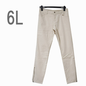 * new goods / reverse side f lease / pants / ivory /6L/ cargo / lady's *f9709