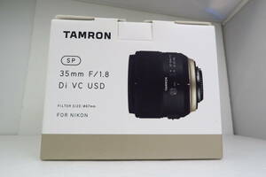 Tamron sp 35mm f1.8 di vc usd usd f012n nikon Практическая эксплуатационная доставка Скорость доставки