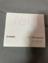 CASIO EX-WORD XD-SW7600 韓国語辞書内蔵_画像4