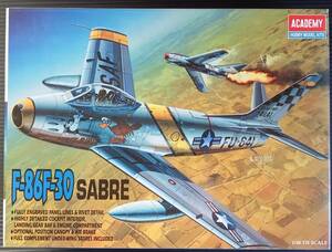 038【ジャンク品】アカデミー 1/48　F-86 F-30 セイバー