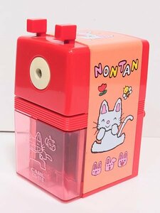 希少 レア ノンタン 可愛い 鉛筆削り 中古美品 90年代 レトロ 絵本 偕成社 キヨノサチコ 猫 レトロポップ ファンシー 当時物 入園 入学