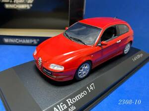 ◆◆絶版 1/43◆◆ MINICHAMPS AlfaRomeo アルファロメオ 147 箱あり ＜2308-10＞