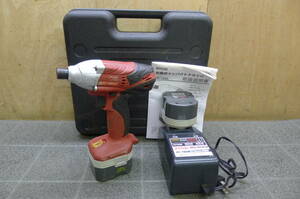 JJ129 RYOBI/リョービ 充電インパクトドライバ BID-1226 12V 手元灯 作業 現場 大工道具☆バッテリー2点/充電機/専用ケース付★動確OK/100