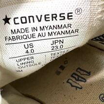 CONVERSE コンバースオールスター CANVAS ローカットスニーカー ブラック 23cm キャンバス_画像7