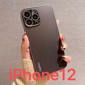 【新品未使用】iPhone12ケース ブラック