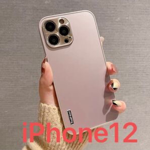 【新品未使用】iPhone12ケース ピンク