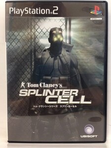 PS2『トム・クランシーシリーズ SPLINTER CELL（スプリンターセル）』送料安！(ゆうメールの場合)