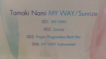 CD『MY WAY / Sunrize / 玉置成美 / スリーブ付』送料安！(ゆうメールの場合)_画像5