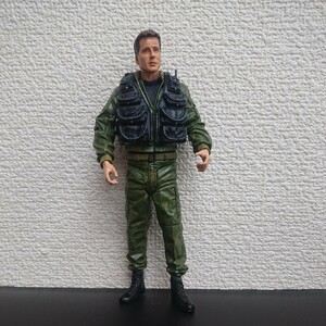 【Diamond Select Toys】STARGATE SG-1 スターゲイト 海外ドラマ アクション フィギュア 「LT. Colonel Cameron Mitchell」B 現状品 