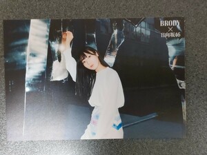 ポストカード 　宮地すみれ　(日向坂46)　BRODY （ブロディ） 2023年12月号　セブンネット限定特典