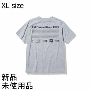 THE NORTH FACE メンズ 半袖Tシャツ ショートスリーブヒストリカルロゴティー ブ メンズ ミックスグレー XL 