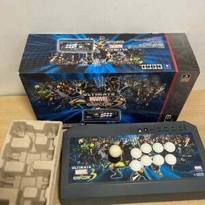 PS3 HORI ULTIMATE MARVEL VS. CAPCOM3 対応スティック for PlayStation3 アケコン ジャンク 2011 ゲーム アーケードスティック