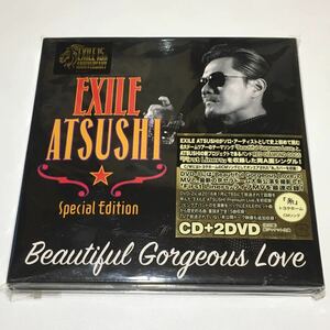 初回盤■☆　 EXILE ATSUSHI　 Beautiful Gorgeous Love 　☆■ （CD+2DVD)