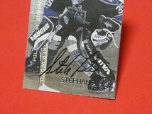 NHLPA1999　ナショナルホッケー　Trading Card　キラカードトレカ　STEPHANE FISET　ステファンフィセット　直筆サイン_画像2
