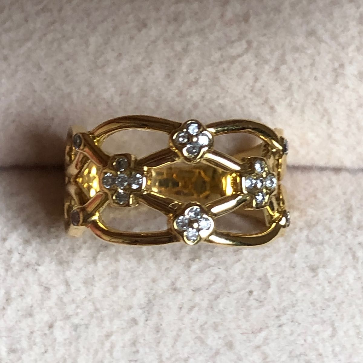 ダイヤモンド 指輪 1.000cts k18WG-