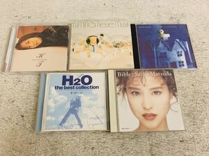 z0927-16 ★ CD 松田聖子 Bible / H2O the best collection / 松任谷由実 yuming neue musik / keiko matsui collection 他 5点まとめて