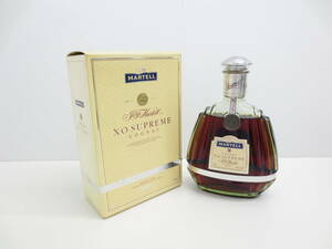 288 酒祭 洋酒祭 マーテル MARTELL XO SUPREME スプリーム ブランデー 700ml 40％ 未開栓 箱傷汚れ有 グリーンボトル 古酒