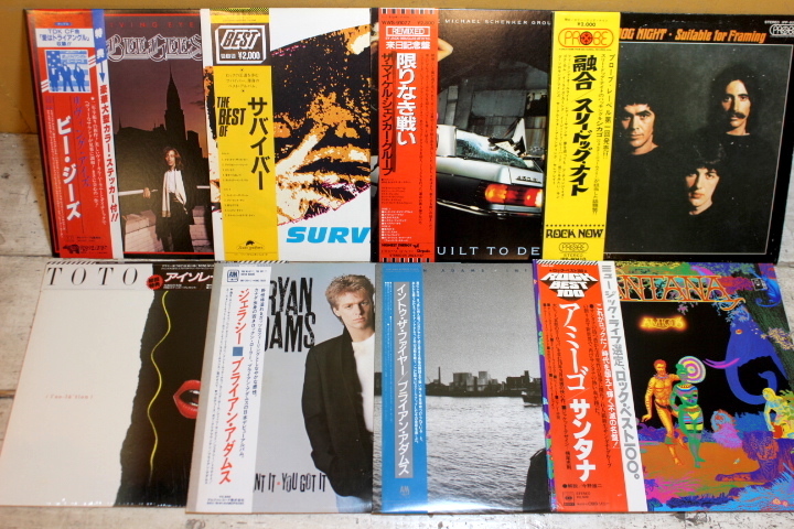 ロック ポップスレコード14枚まとめて-