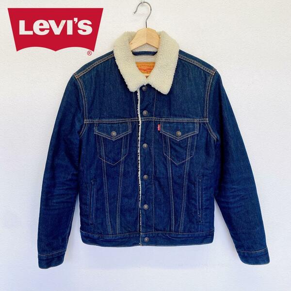 2672美品 Levi's リーバイス デニム ボア ジャケット S/M相当　キムタク